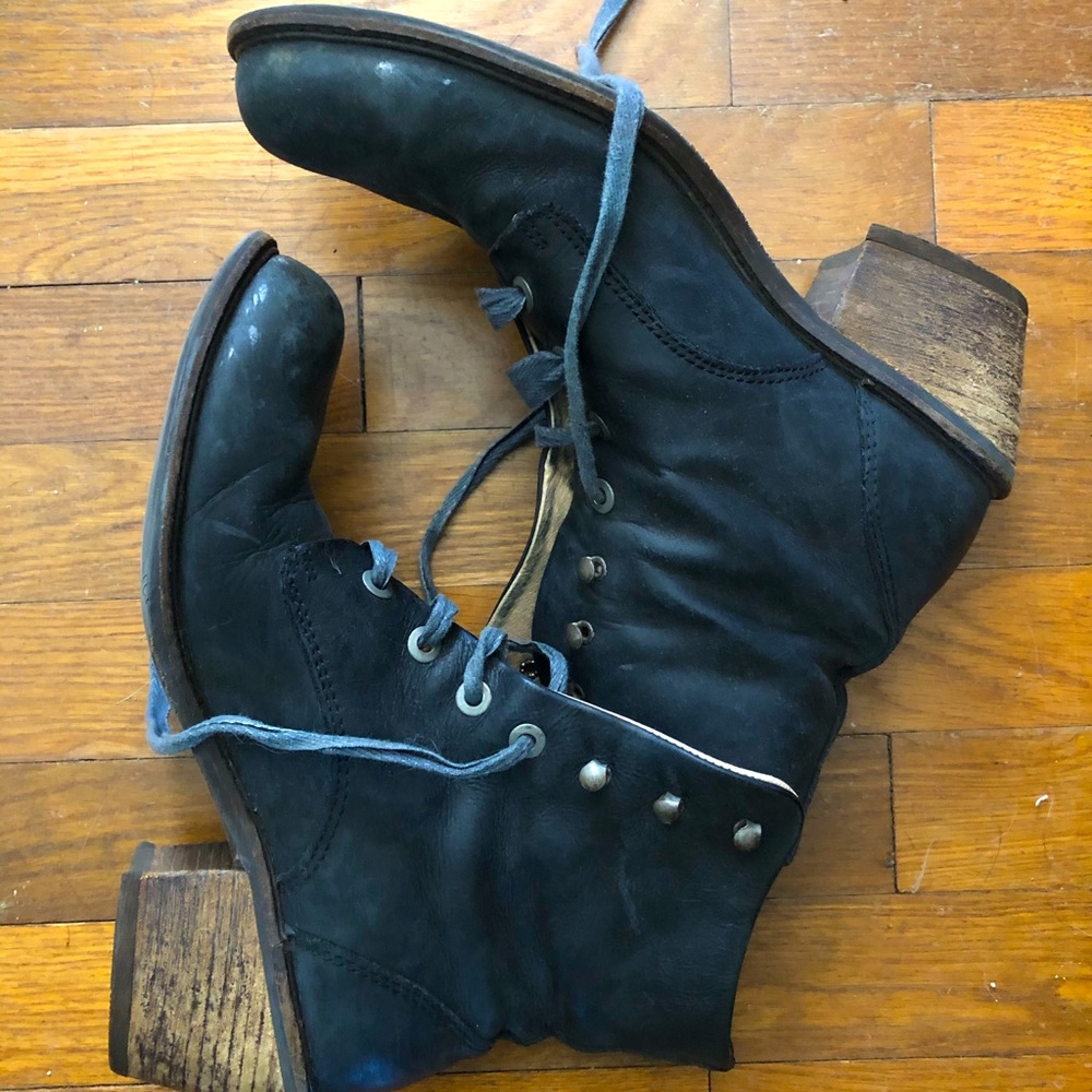Fluevog women's 11 leather boots
